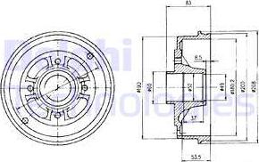 Delphi BF426 - Bromstrumma xdelar.se