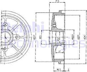 Delphi BF392 - Bromstrumma xdelar.se