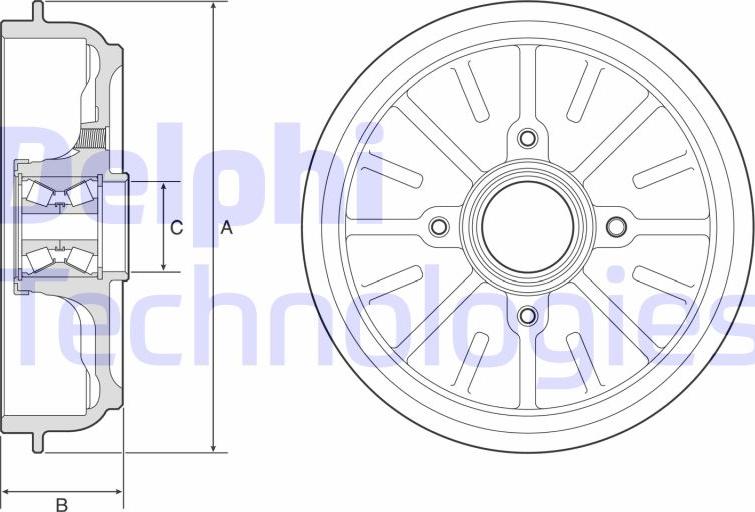 Delphi BFR576 - Bromstrumma xdelar.se