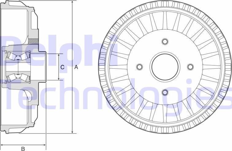 Delphi BFR768 - Bromstrumma xdelar.se