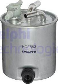 Delphi HDF583 - Bränslefilter xdelar.se