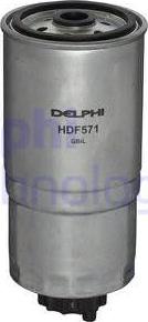 Delphi HDF571 - Bränslefilter xdelar.se