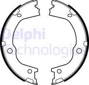 Delphi LS2159 - Bromsbackar, sats, parkeringsbroms xdelar.se