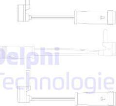 Delphi LZ0163 - Varningssensor, bromsbeläggslitage xdelar.se