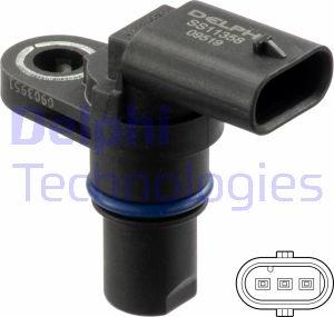 Delphi SS11358 - Sensor, kamaxelposition xdelar.se