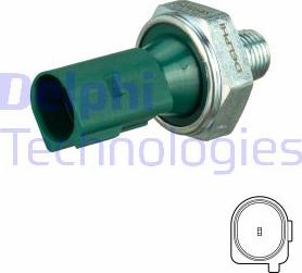 Delphi SW90059 - Sensor, oljetryck xdelar.se