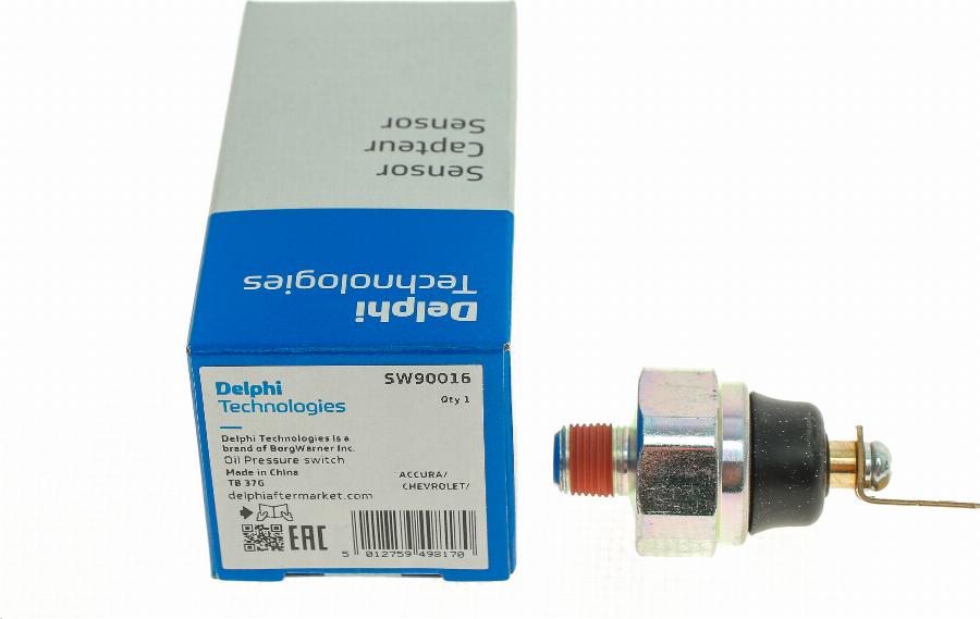 Delphi SW90016 - Sensor, oljetryck xdelar.se