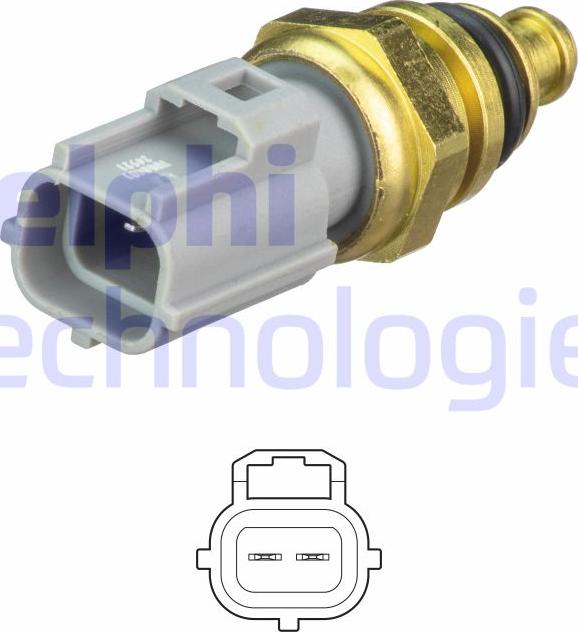 Delphi TS10481 - Sensor, kylmedietemperatur xdelar.se