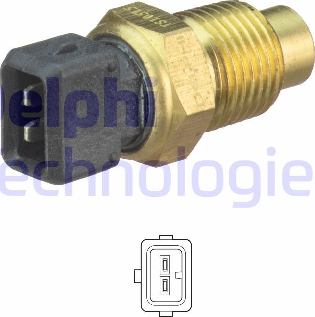 Delphi TS10515 - Sensor, kylmedietemperatur xdelar.se