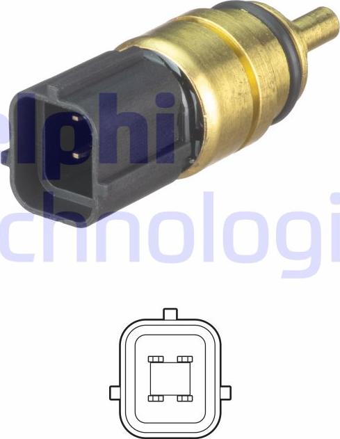 Delphi TS10528 - Sensor, kylmedietemperatur xdelar.se