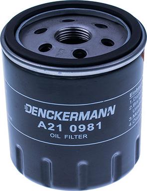 Denckermann A210981 - Oljefilter xdelar.se