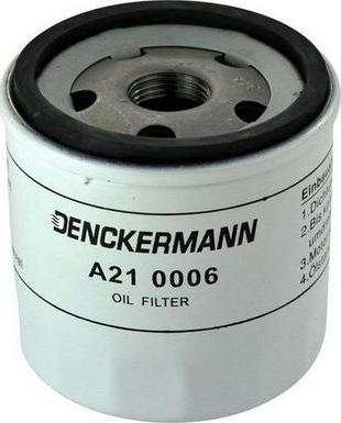 Denckermann A210006 - Oljefilter xdelar.se