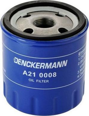 Denckermann A210008 - Oljefilter xdelar.se