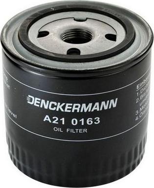 Denckermann A210163 - Oljefilter xdelar.se