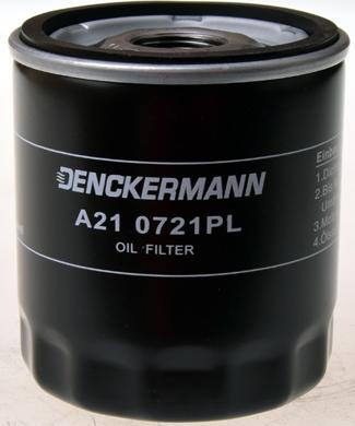 Denckermann A210721PL - Oljefilter xdelar.se