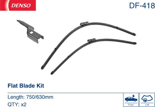 Denso DF-418 - Torkarblad xdelar.se