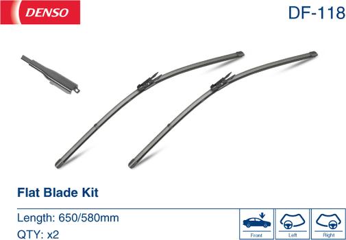 Denso DF-118 - Torkarblad xdelar.se