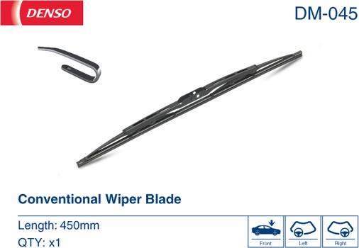 Denso DM-045 - Torkarblad xdelar.se