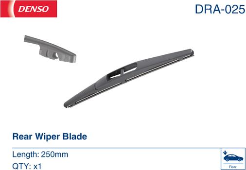 Denso DRA-025 - Torkarblad xdelar.se