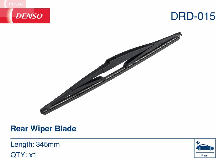 Denso DRD-015 - Torkarblad xdelar.se