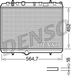 Denso DRM21055 - Kylare, motorkylning xdelar.se