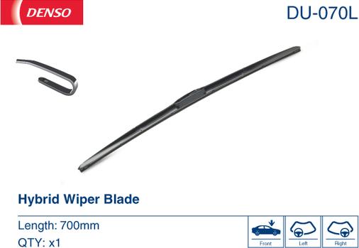 Denso DU-070L - Torkarblad xdelar.se