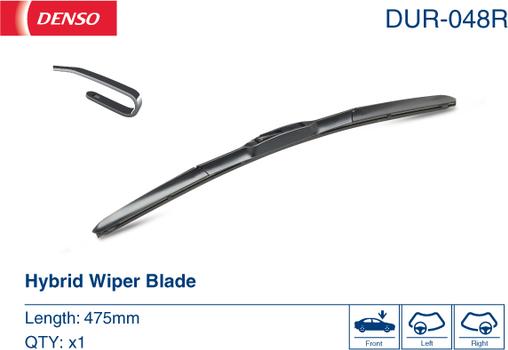 Denso DUR-048R - Torkarblad xdelar.se