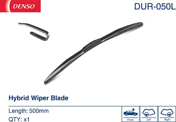 Denso DUR-050L - Torkarblad xdelar.se