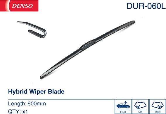 Denso DUR-060L - Torkarblad xdelar.se