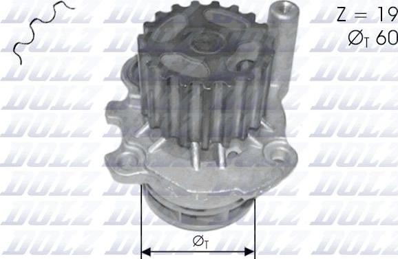 DOLZ A196 - Vattenpump xdelar.se