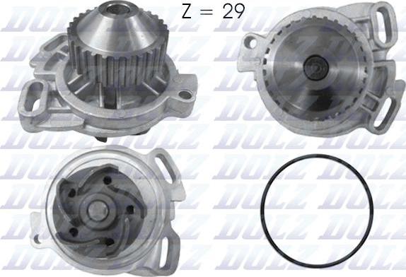 DOLZ A158 - Vattenpump xdelar.se