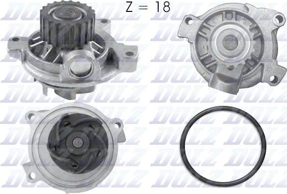 DOLZ A178 - Vattenpump xdelar.se