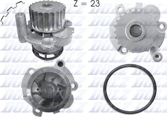 DOLZ A212 - Vattenpump xdelar.se