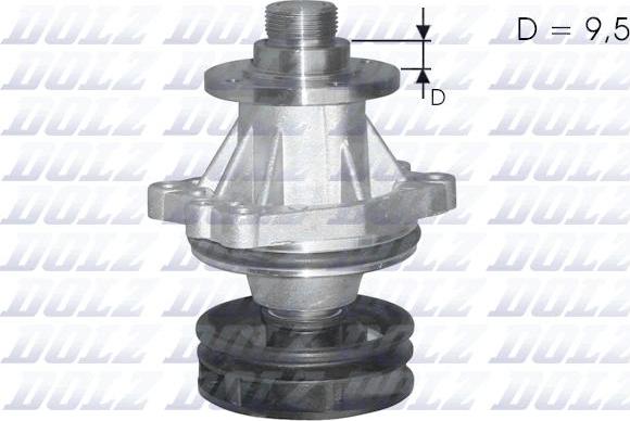 DOLZ B214 - Vattenpump xdelar.se