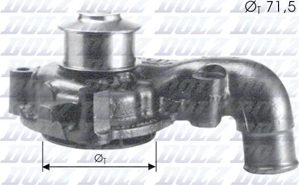 DOLZ F165 - Vattenpump xdelar.se