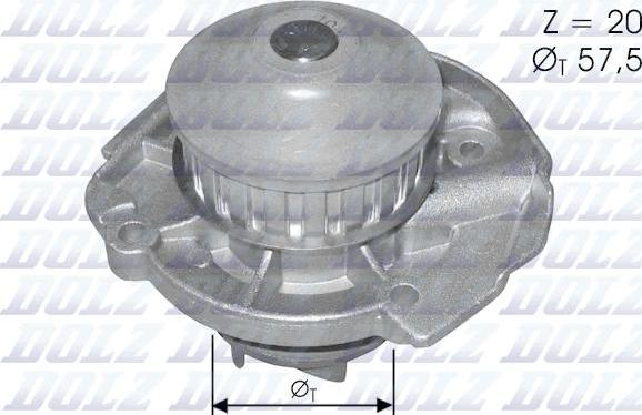 DOLZ S161 - Vattenpump xdelar.se