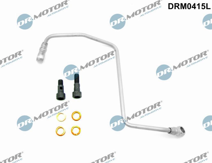 Dr.Motor Automotive DRM0415L - Oljeledning, överladdare xdelar.se