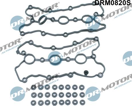 Dr.Motor Automotive DRM0820S - Packningssats, ventilkåpa xdelar.se