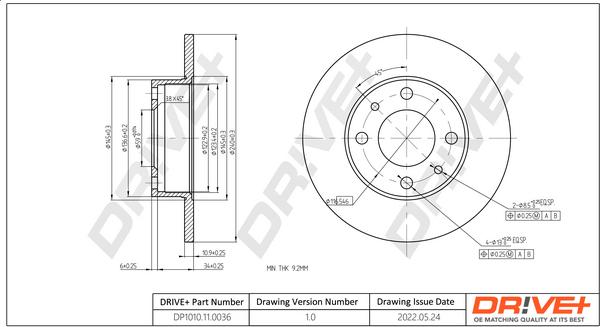 Febi Bilstein 10619 - Bromsskiva xdelar.se