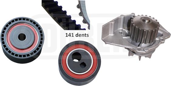 DÜRER PA221082 - Vattenpump + kuggremssats xdelar.se