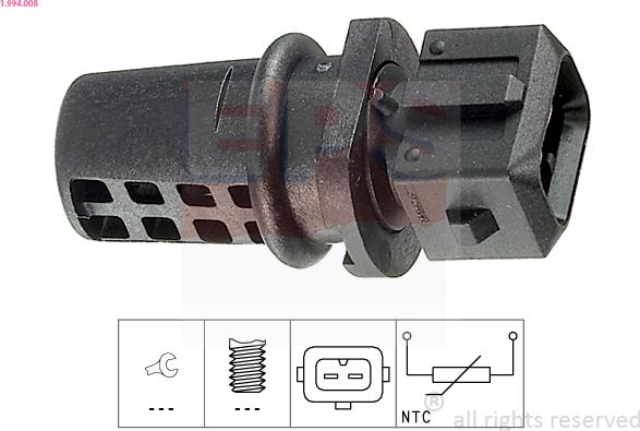 EPS 1.994.008 - Sensor, insugslufttemperatur xdelar.se