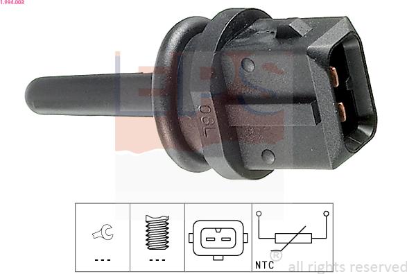 EPS 1.994.003 - Sensor, insugslufttemperatur xdelar.se