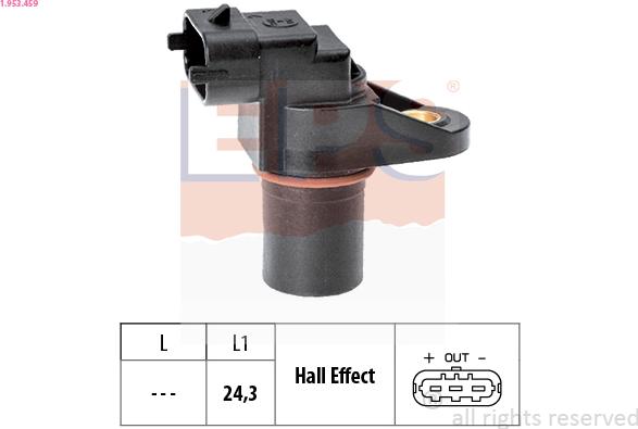 EPS 1.953.459 - Sensor, kamaxelposition xdelar.se