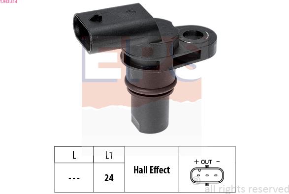 EPS 1.953.514 - Sensor, kamaxelposition xdelar.se