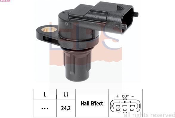 EPS 1.953.361 - Sensor, kamaxelposition xdelar.se