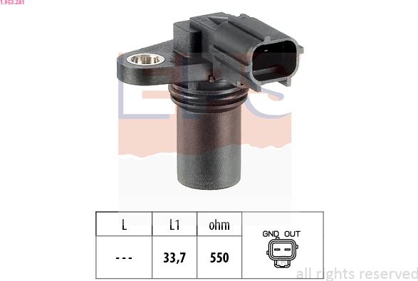 EPS 1.953.281 - Sensor, kamaxelposition xdelar.se