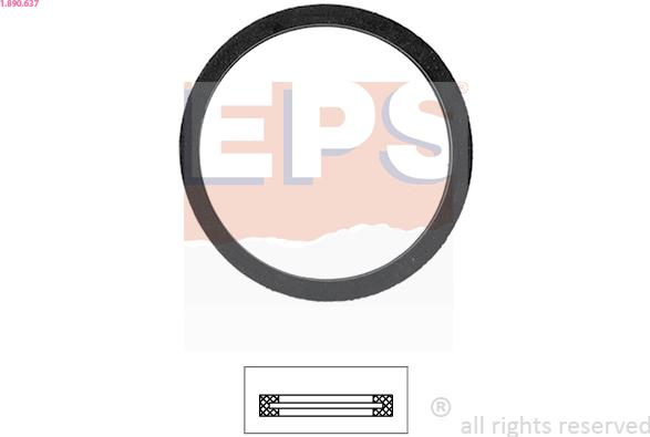 EPS 1.890.637 - Packning, termostat xdelar.se