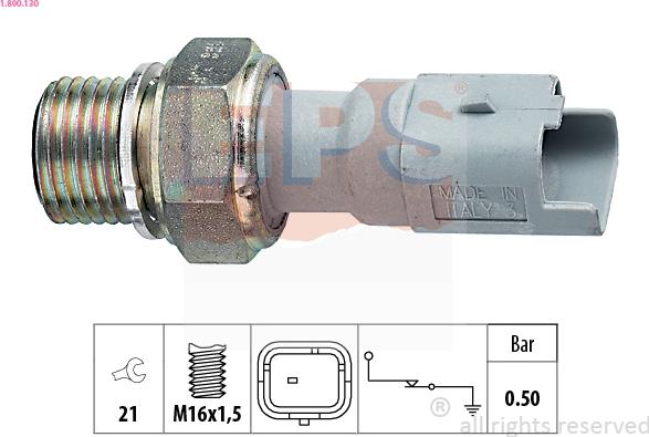 EPS 1.800.130 - Sensor, oljetryck xdelar.se