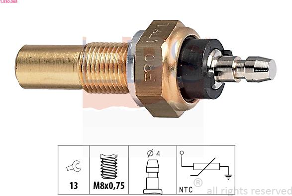 EPS 1.830.068 - Sensor, kylmedietemperatur xdelar.se