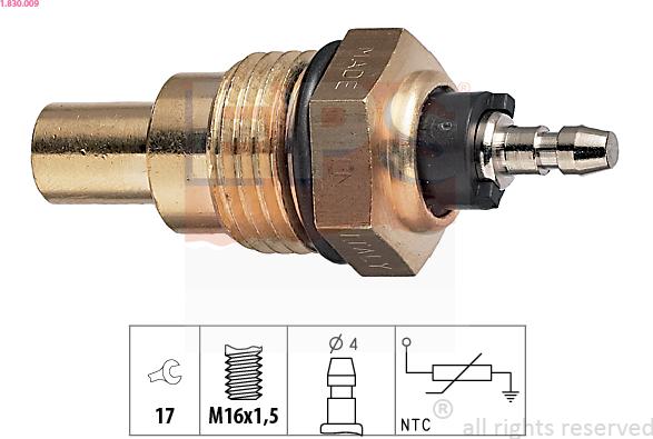 EPS 1.830.009 - Sensor, kylmedietemperatur xdelar.se